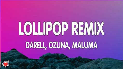 Darell Ozuna Maluma Lollipop Remix Youtube