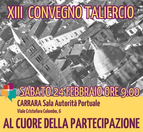 Massa Carrara Pontremoli XIII Convegno Diocesano Mons Taliercio