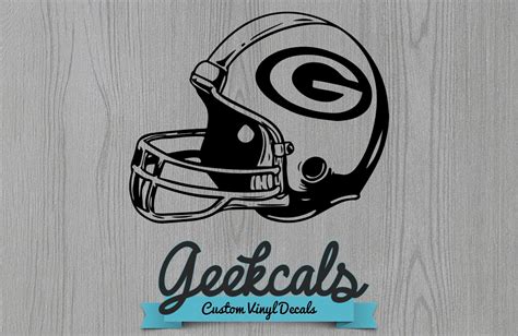 Green Bay Packers Helmet Decal