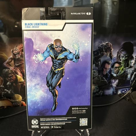 Mcfarlane Toys Dc Multiverse Black Lightning Final Crisis Gold Label