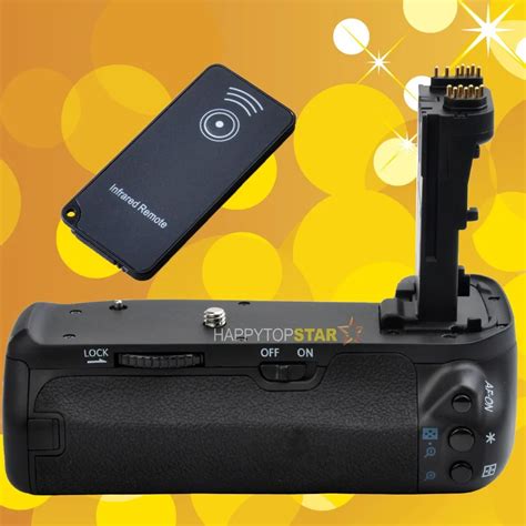 Multi Power Vertical Battery Grip For Canon EOS 70D BG E14 W Infrared