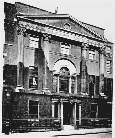 Plate 93 Royal Society Of Arts John Street Exterior British