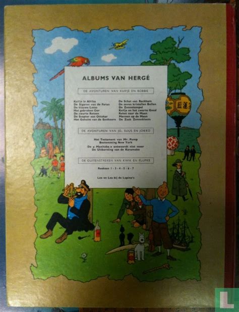 De Zaak Zonnebloem 17 17 1b HC 1956 Kuifje LastDodo