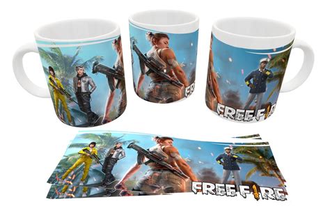 Caneca Game Free Fire Modelo Elo Produtos Especiais