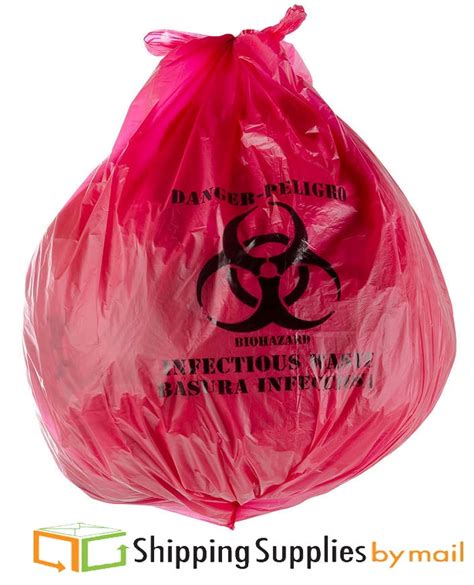 Ssbm X Biohazard Infectious Waste Liners Bags Red Gal