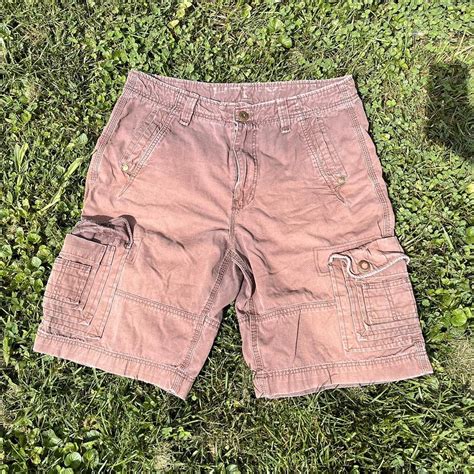 Helix Brand Brown Cargo Shorts Size 36 🌲 Small Depop