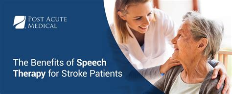 The Benefits Of Speech Therapy For Stroke Patients Pam