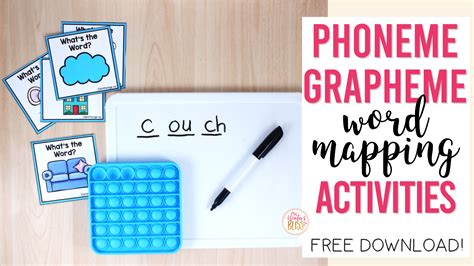 Word Mapping Activities: Connecting Phonemes to Graphemes - Mrs. Winter's Bliss - Resources For ...