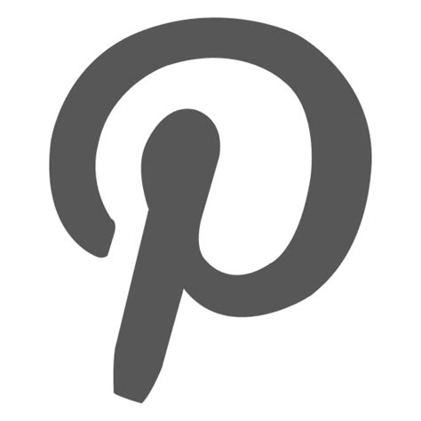 Pinterest Flaches Symbol PNG Und SVG Design Für T Shirts