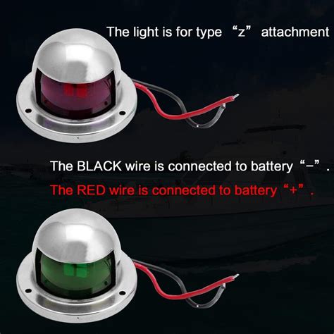 Buy IZTOSS Boat Navigation Light 12V Stainless Steel LED Waterproof