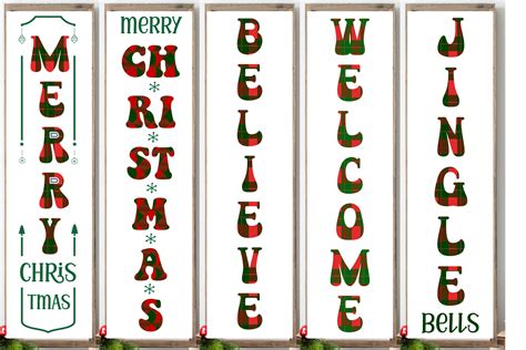 Christmas Porch Sign Svg Bundle Vol Graphic By Md Shahjahan