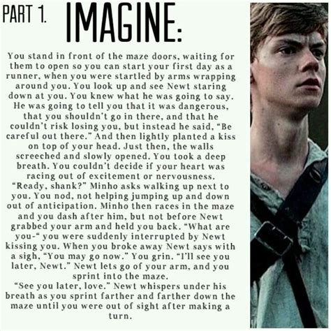 Pin By Faith Phelps On Newt Fic Thomas Irl Imagine Cute Storylines Bored Maze Runner