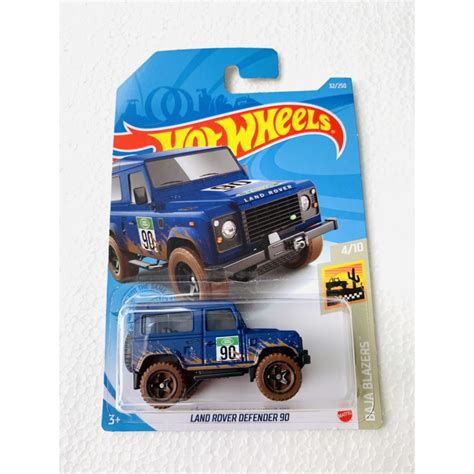 Jual HOTWHEELS HOT WHEELS LAND ROVER DEFENDER 90 BIRU BAJA BLAZERS LOT