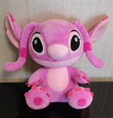 Stitch Rosa Disney La Belle Peluche Peluche Gigante