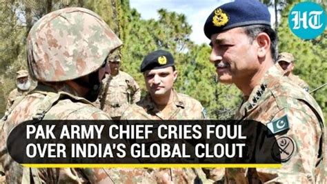 India A Threat Pak Army Chief Admits To India S Global Clout