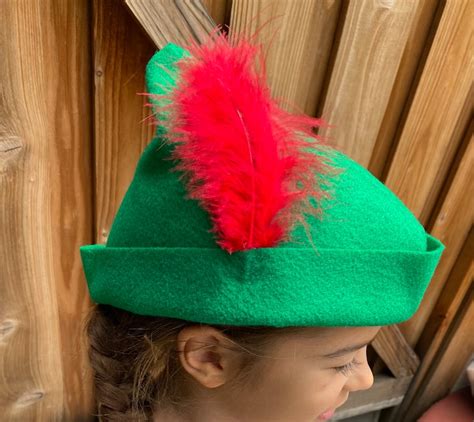 Peter Pan Hatpeter Pan Costumepeter Pan Birthdaypeter Pan Party Etsy