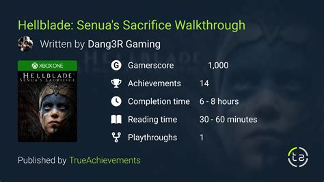 Hellblade Senuas Sacrifice Walkthrough Complete Game Guide