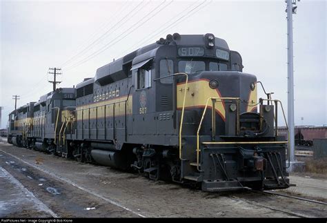 SBD 507 Seaboard Air Line EMD GP30 At Hamlet North Carolina By Bob