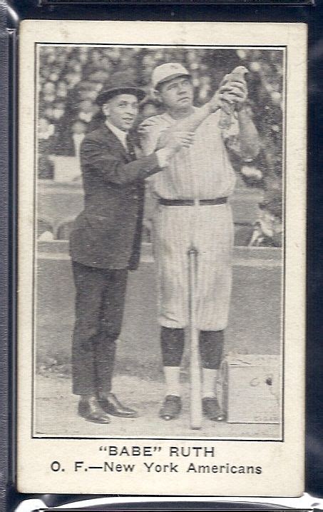 Lot Detail Babe Ruth E American Caramel Card Graded Psa