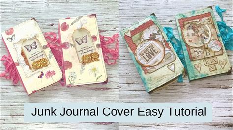 How To Make Journal Covers Using File Folders YouTube