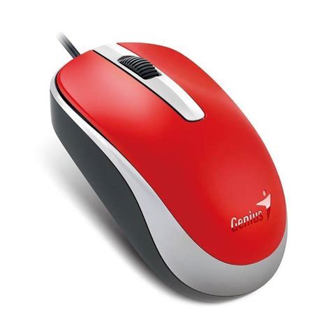 Mouse Óptico Genius DX 110 USB RED