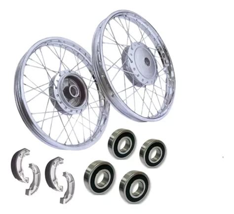 Par Aro Roda Raio 4mm Cg Fan 125 09 18 Lonas Rolamentos Frete grátis