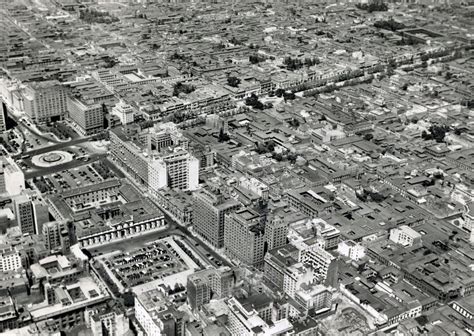 Alberto Sironvalle on Twitter Vista aérea del centro de Santiago año