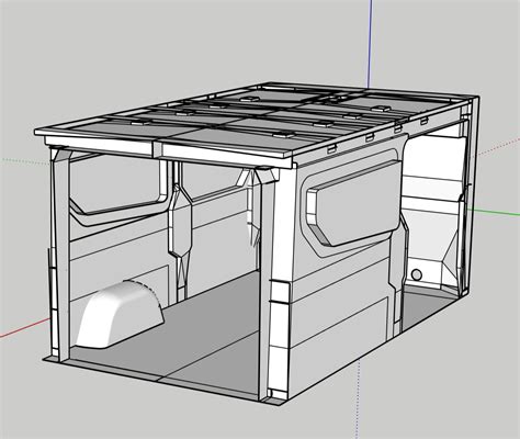 Trafic Amenage Forum Voir Le Sujet Sketchup Trafic L H