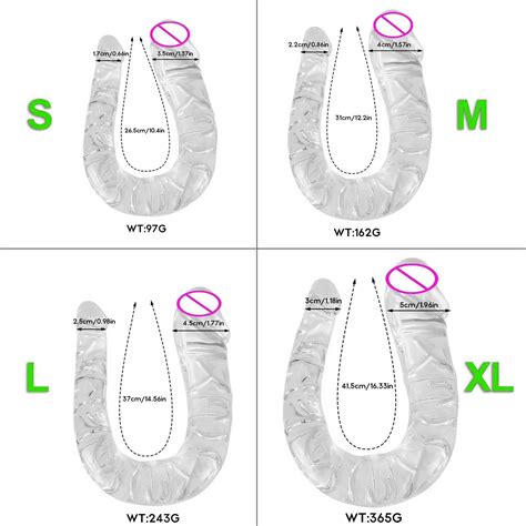 Dual Head 26 41 5cm Super Long Dildo Anal Toys Anus Intercourse Whip