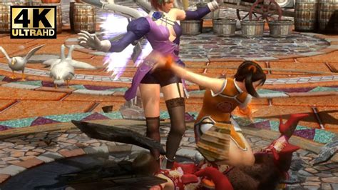 Alisa And Xiaoyu Doubleteam Beatdown Anna Ryona Tekken Tag Tournament