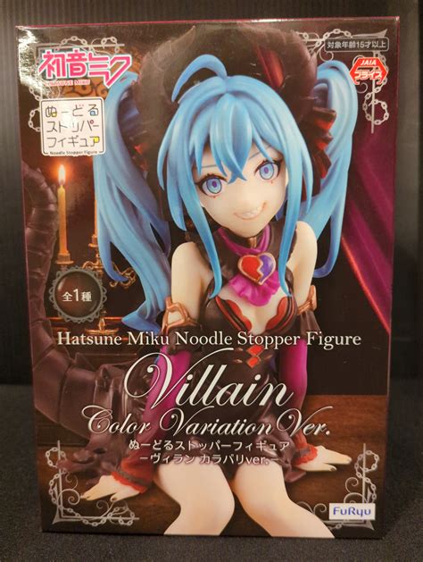 FuRyu Noodle Stopper Figure VOCALOID Hatsune Miku Villain Color