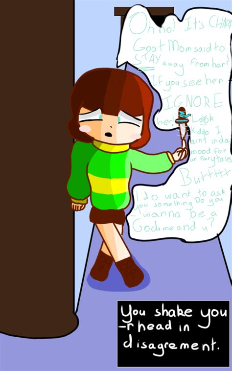 Undertale Comic:Chara #1 the encounter by Duck-a-nator on DeviantArt