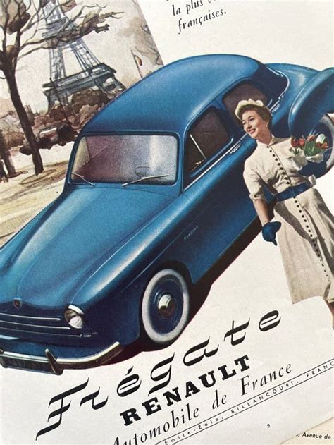 Renault Frégate 3 Alte Werbungen Publicités 1952 55 Kaufen auf Ricardo