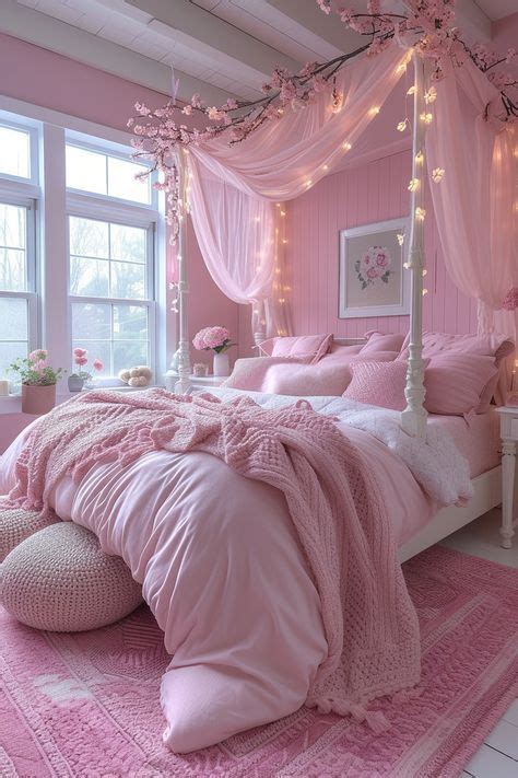 Pin On Dream Room Inspiration In 2024 Pink Bedroom Decor Luxury Room Bedroom Room Makeover