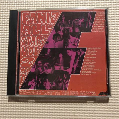 Fania All Stars Live At The Red Garter Vol 2 USA盤CDサルサ の落札情報詳細 ヤフオク