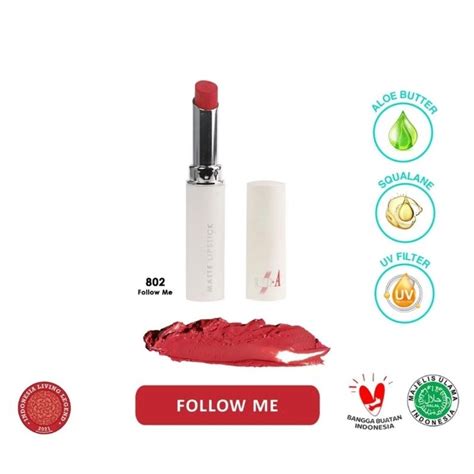 Jual READY RED A LIP GLO Color Balm 3 In 1 Lipstick Viral Lipstik Lip