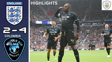 Soccer Aid 2023 England Vs World Xi 2 4 Extended Soccer Highlights