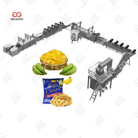 Manufacturing Small Factory Fully Automatic Plantain Banana Chips