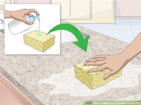 3 Ways to Maintain a Corian Countertop - wikiHow