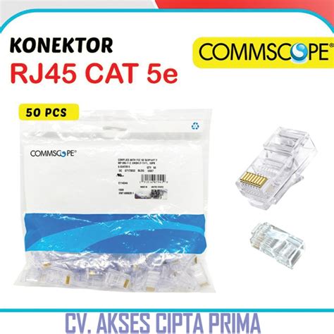 Konektor Rj Commscope Cat E Isi Pcs