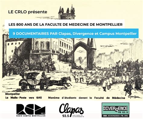 La Faculté De Médecine De Montpellier Fête Ses 800 Ans Montpellier