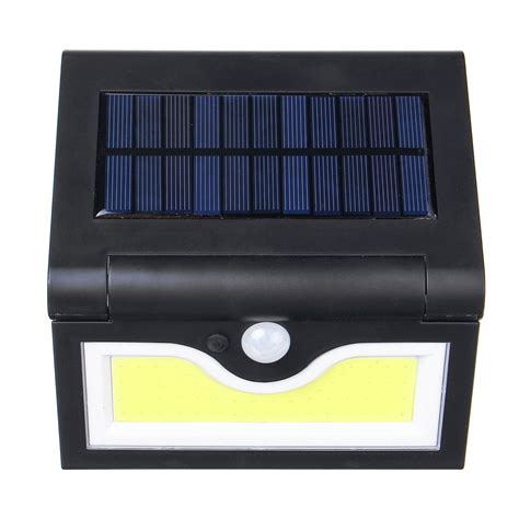 Led Cob Solar Light Outdoor Pir Motion Sensor Wall Lamp