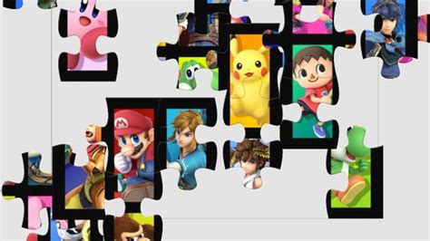 Jigsaw Jumble Super Smash Bros Ultimate — Web App Game Browser Craft