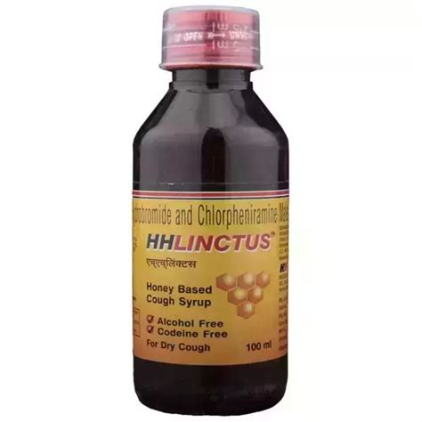 Hh Linctus Cough Syrup Uses Price Dosage Side Effects Substitute