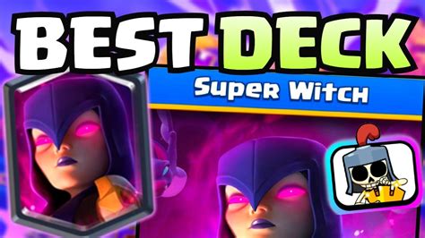 Best Deck To Beat Super Witch Challenge In Clash Royale Youtube