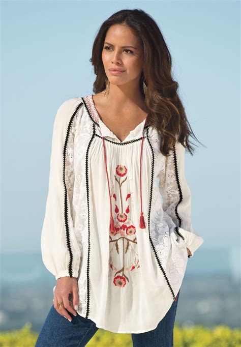 Boho Tunic Boho Tunic Tops Stylish Plus Size Clothing Fashion