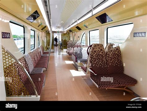 Doha Metro Train Interior Hi Res Stock Photography And Images Alamy