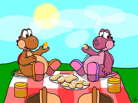 Picnic Couple By Yoshilover2020 On Deviantart