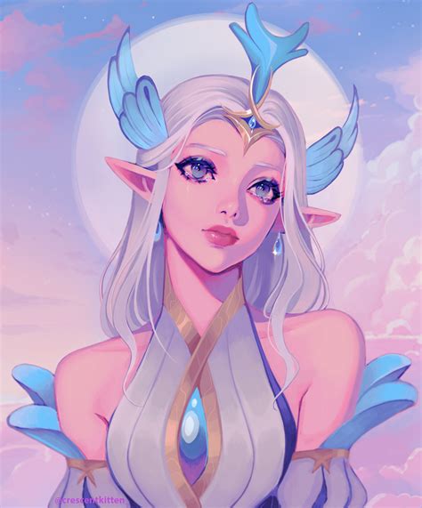 Soraka And Immortal Journey Soraka League Of Legends Drawn By