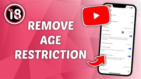 How To Remove Age Restrictions On YouTube IPhone Android YouTube